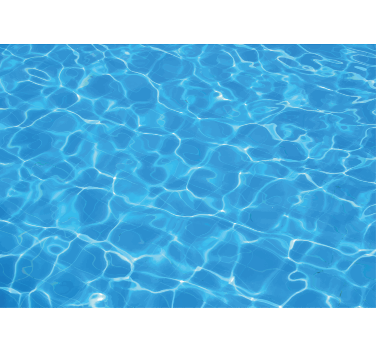 Moře fototapeta Čistý vodní povrch - TenStickers