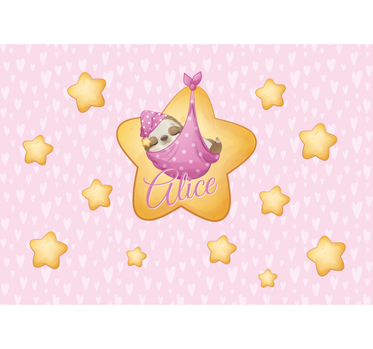 Fototapeta pro mateřské školy lenochod ve hvězdách - TenStickers