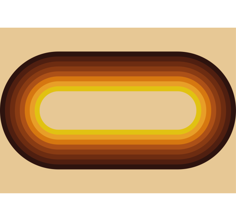 Textury a vzory fototapeta retro kruhový vzor - TenStickers