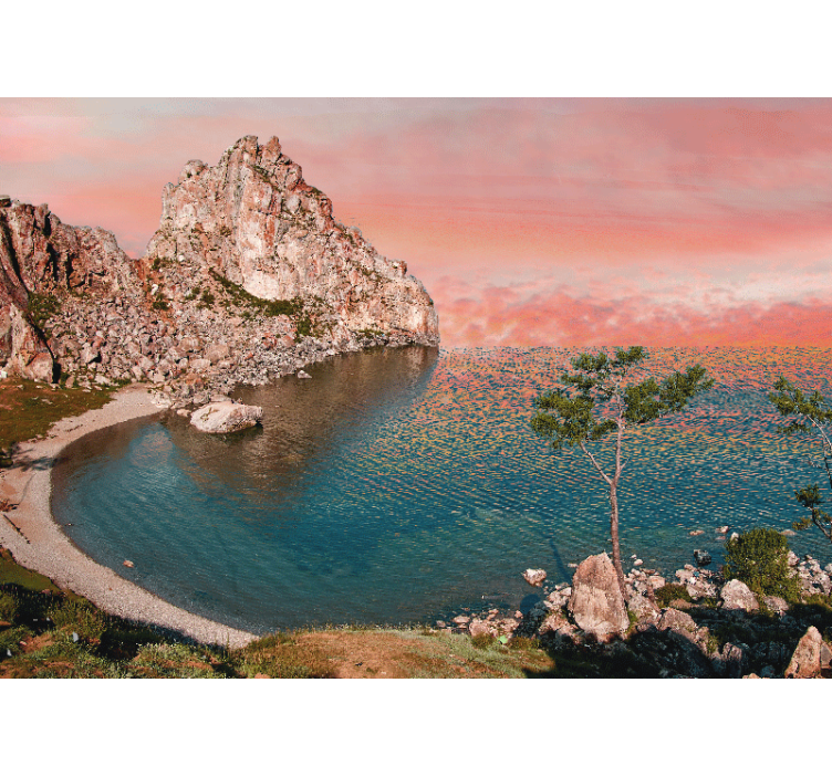 Fototapeta klidný pohled na oceán - TenStickers