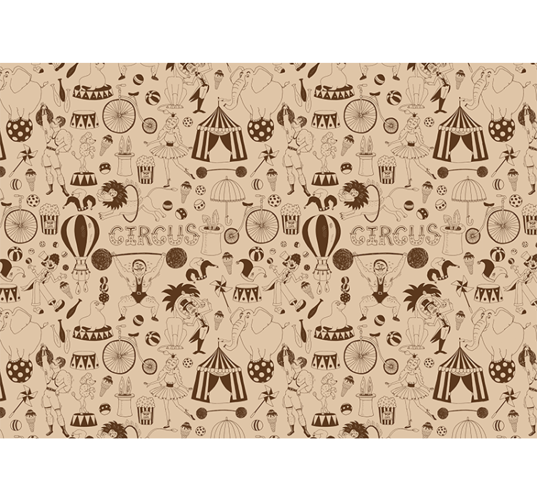 Fototapeta lidí cirkusové výkony - TenStickers