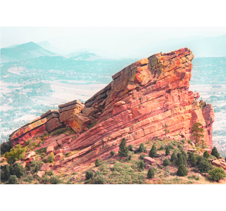 Skalní útvar estetická příroda fototapeta - TenStickers