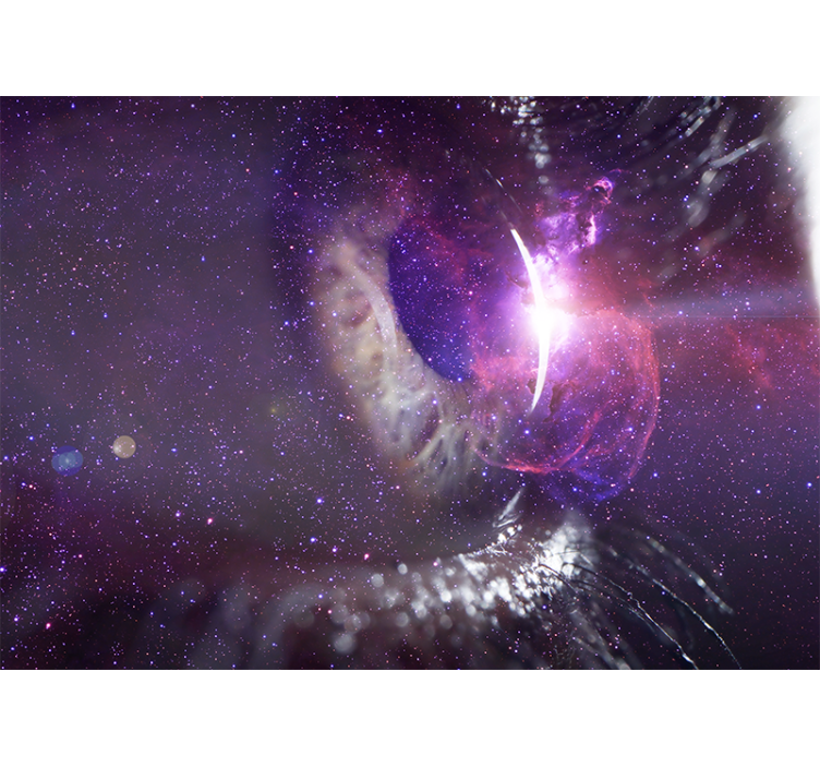 Fototapeta vesmír galaktický pohled na vesmír - TenStickers