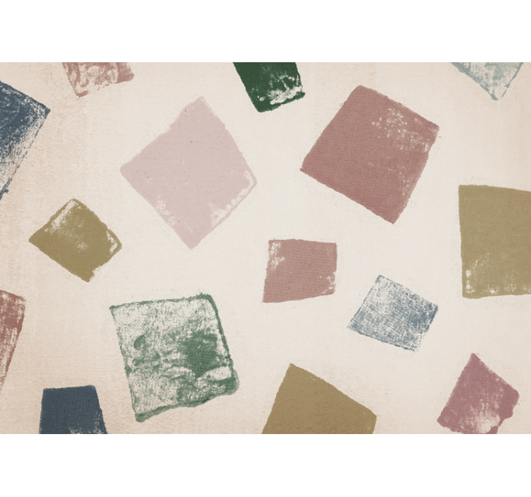 Textury a vzory fototapeta geometrické barevné bloky - TenStickers