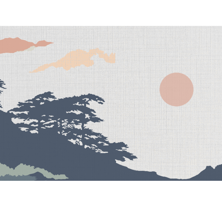 Příroda fototapeta klidná krajinná scenérie - TenStickers