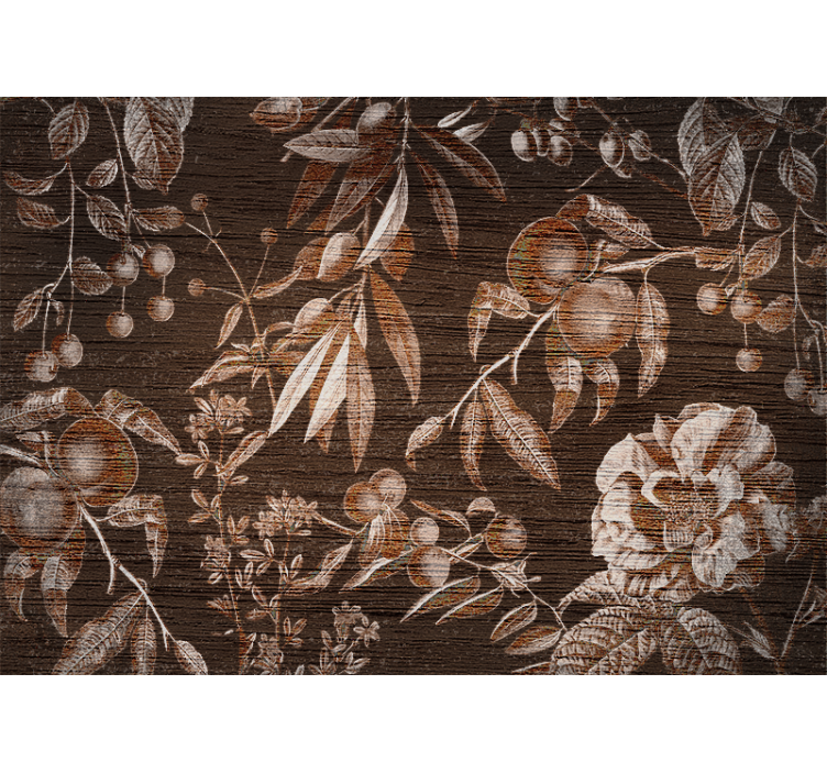 Orientální styl vzor abstraktní fototapeta - TenStickers