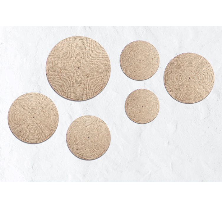 Fototapeta s imitací textury "boho". - TenStickers