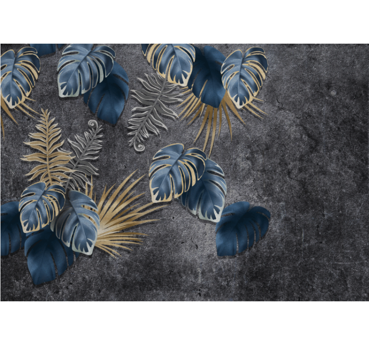 Příroda fototapeta detaily listoví - TenStickers