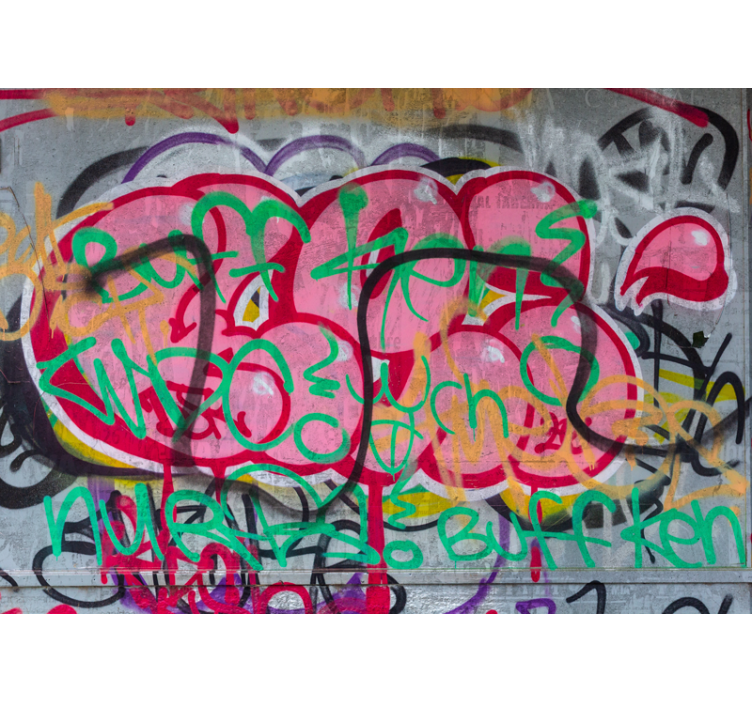 Graffiti fototapeta Živá městská umění - TenStickers