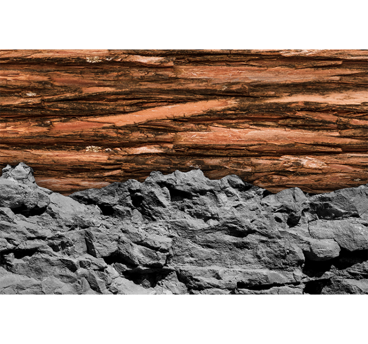 Zemité texturované vrstvy Fototapeta - TenStickers