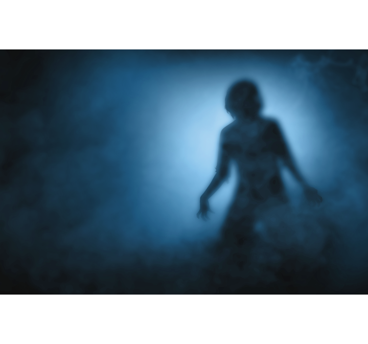 Fototapeta zombie silueta - TenStickers