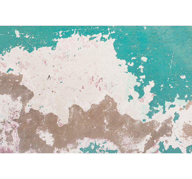 Oloupaná špinavá zeď Fototapeta na textury a vzory - TenStickers