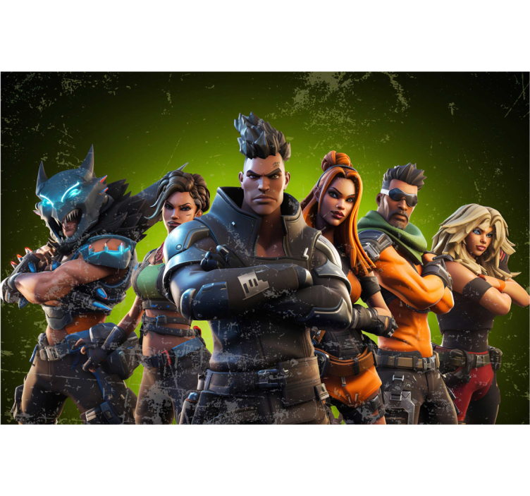 Epické postavy nástěnná malba teenager pokoj - TenStickers