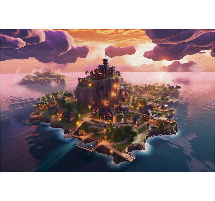 Nástěnná malba Svět dobrodružství - TenStickers