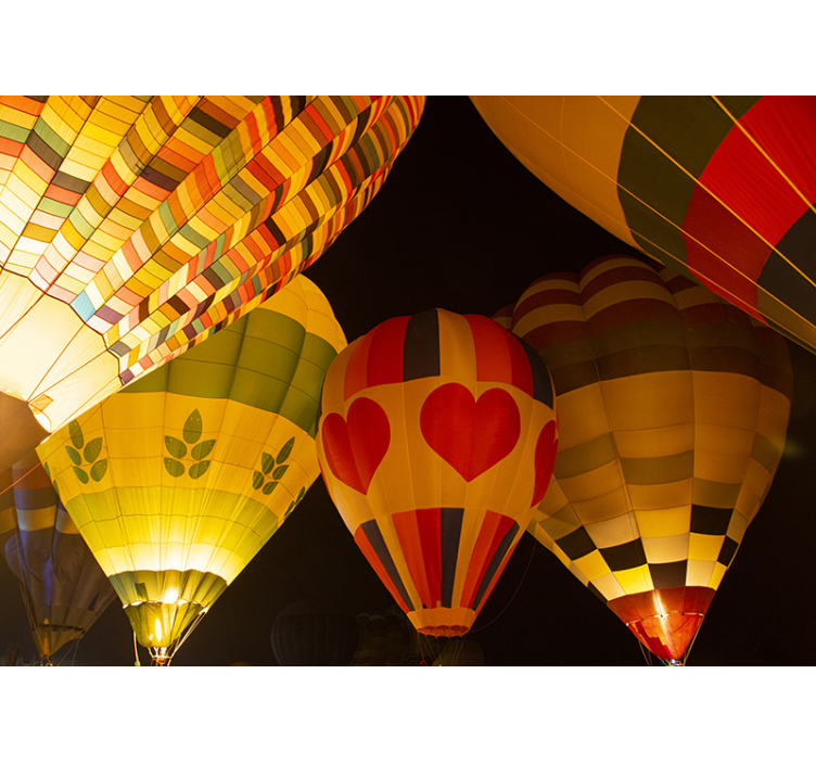 Létající noční fototapeta - TenStickers