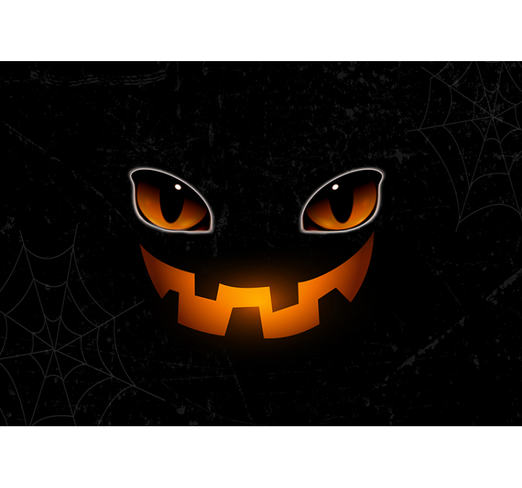 Strašná halloween kočka fototapeta - TenStickers