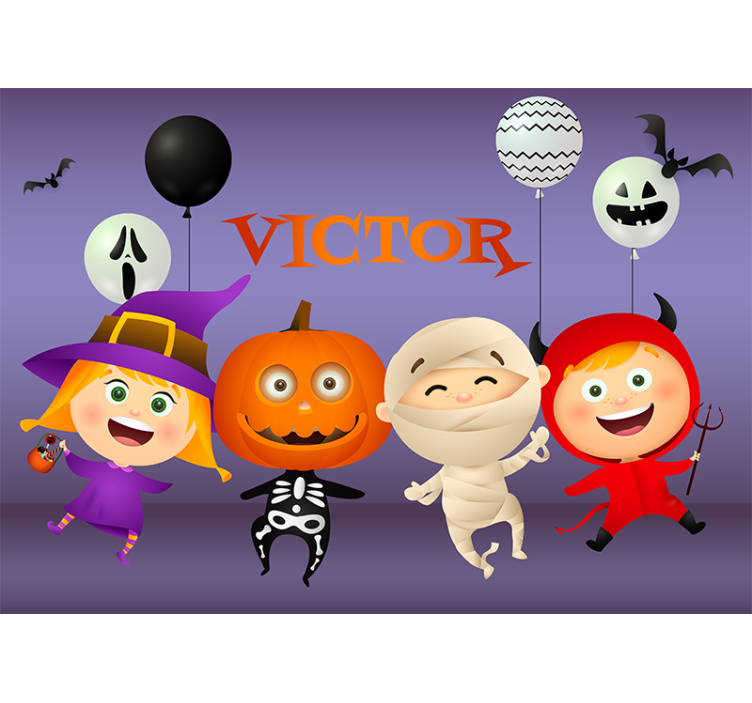 Fototapeta šťastný halloween - TenStickers