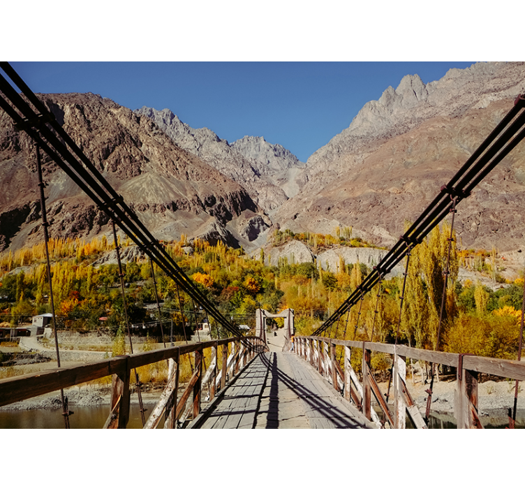 Zářivá aranžmá listí Příroda fototapeta - TenStickers