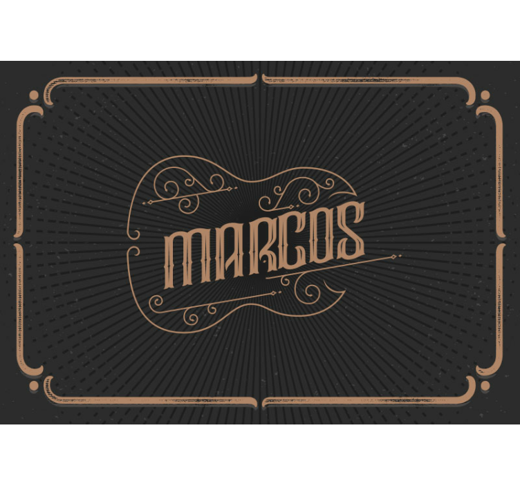 Personalizovaný elegantní design Fototapeta teenager pokoj - TenStickers