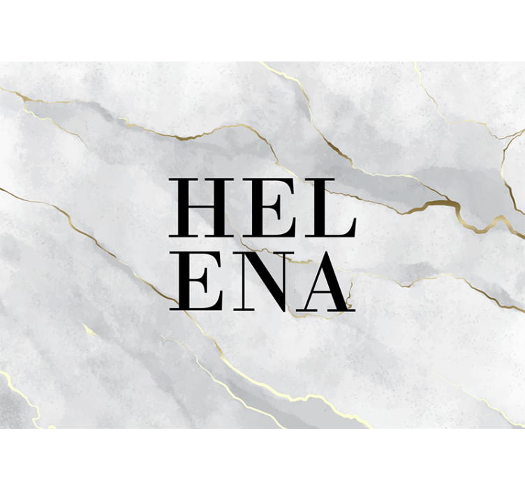 Přizpůsobená mramorová vlastní fototapeta - TenStickers