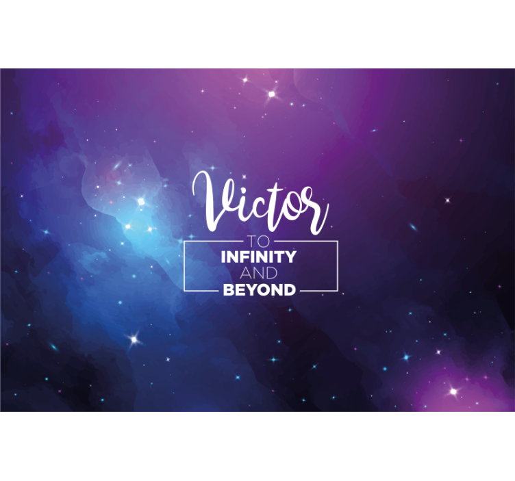 Fancy fototapeta galaktické dobrodružství - TenStickers