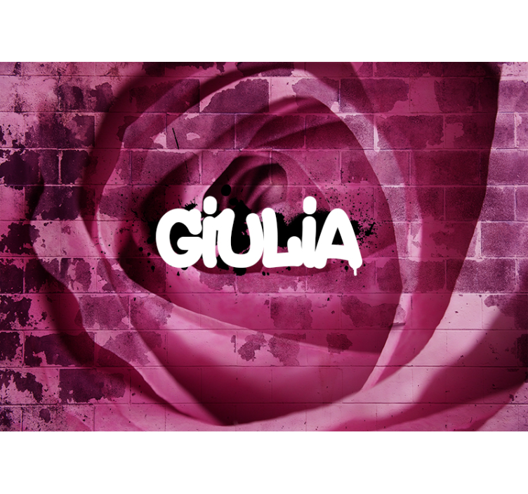 Návrh růže na zakázku Fototapeta květiny - TenStickers