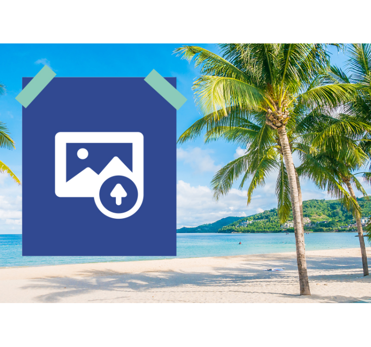 Fototapeta romantický okamžik na pláži - TenStickers