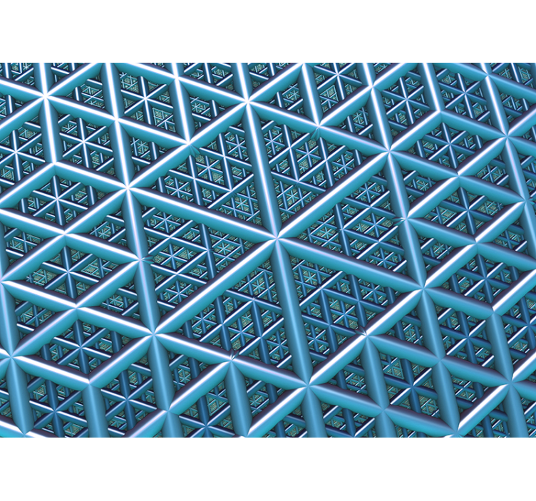 Abstraktní fototapeta s geometrickou strukturou - TenStickers