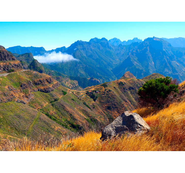 Majestátní pohled Horská fototapeta - TenStickers