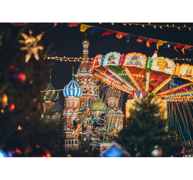 Karneval svatého bazila Fototapeta pro město a zemi - TenStickers