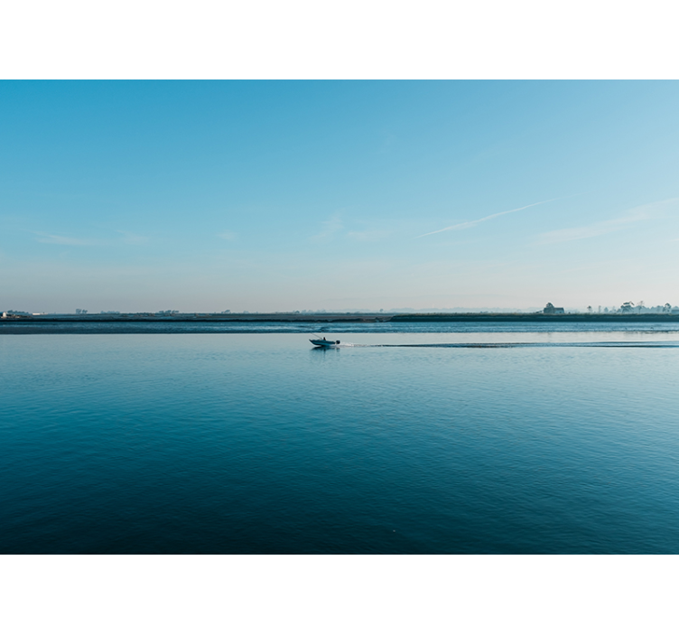 Klidná vodní scéna Fototapeta - TenStickers