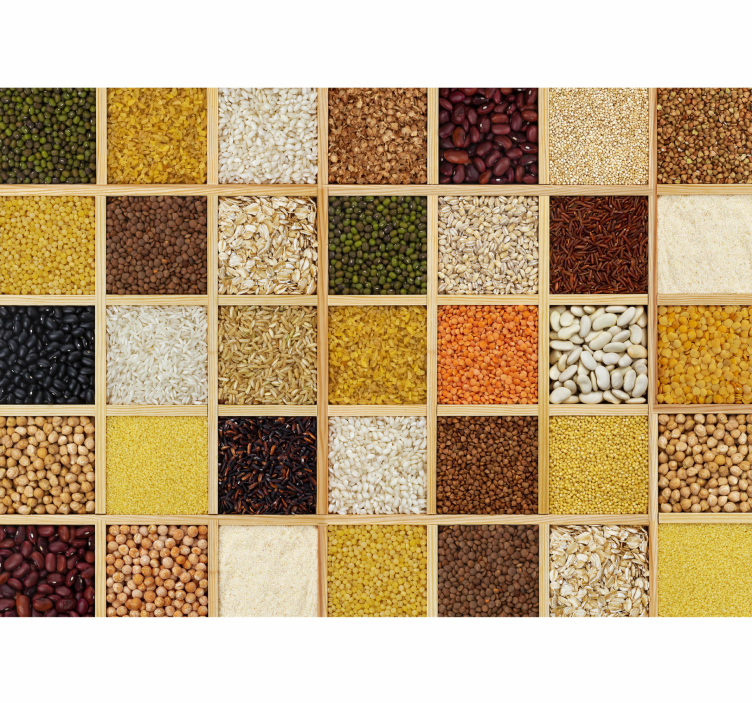 Fototapeta kuchyně různé luštěniny - TenStickers