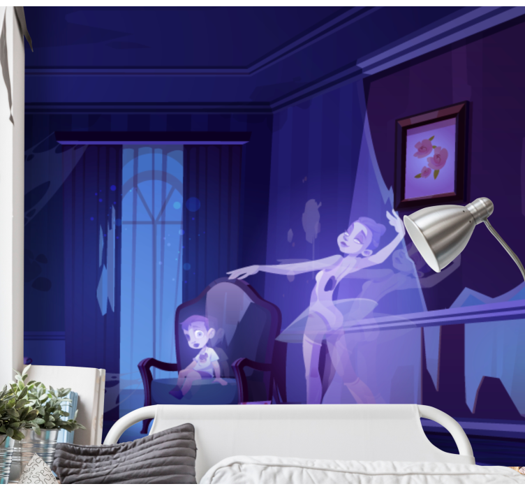 Baletní vílí tanec Fototapeta hudba - TenStickers