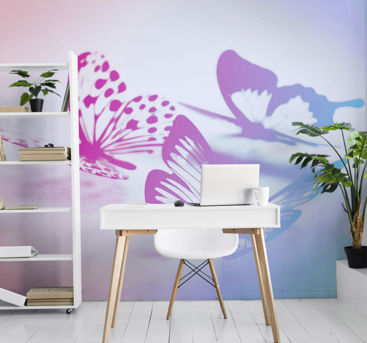 Fototapeta bicolor motýli zvíře - TenStickers