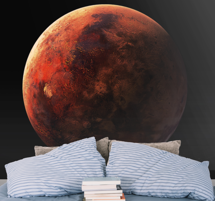 3d fototapeta červená planeta mars - TenStickers