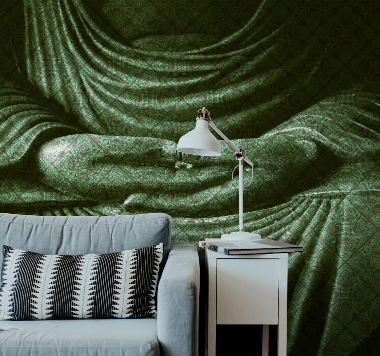 Dekorativní kreslit dlaždice 3d fototapeta - TenStickers