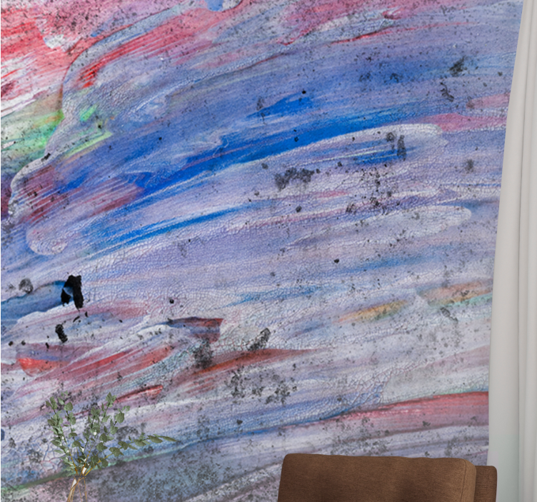 Dynamické barevné víry Abstraktní fototapeta - TenStickers