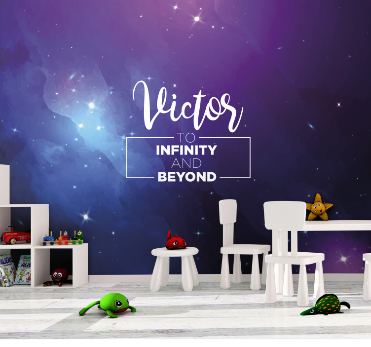 Fancy fototapeta galaktické dobrodružství - TenStickers