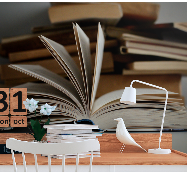 Fototapeta fráze scéna otevřené knihy - TenStickers