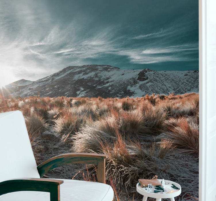 Fototapeta horský východ slunce - TenStickers