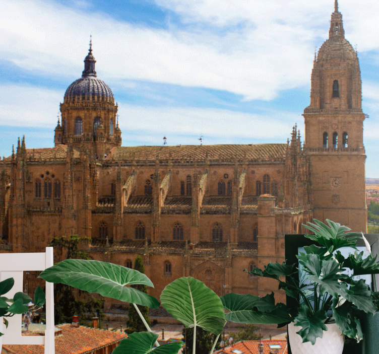 Fototapeta madrid pohled na historickou katedrálu - TenStickers