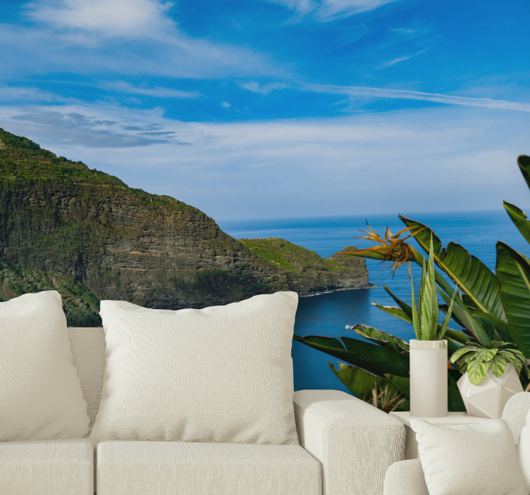 Fototapeta mořské hory a výhledy - TenStickers