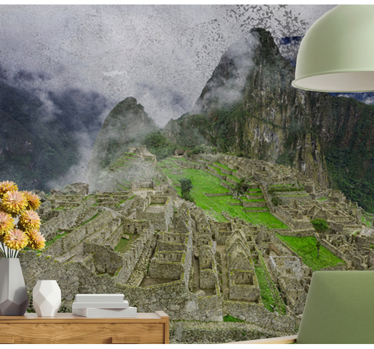 Fototapeta pro město a zemi machu picchu - TenStickers