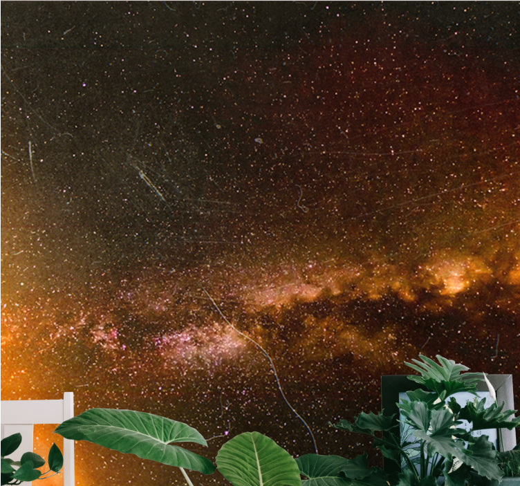 Fototapeta vesmír kosmický galaktický lesk - TenStickers