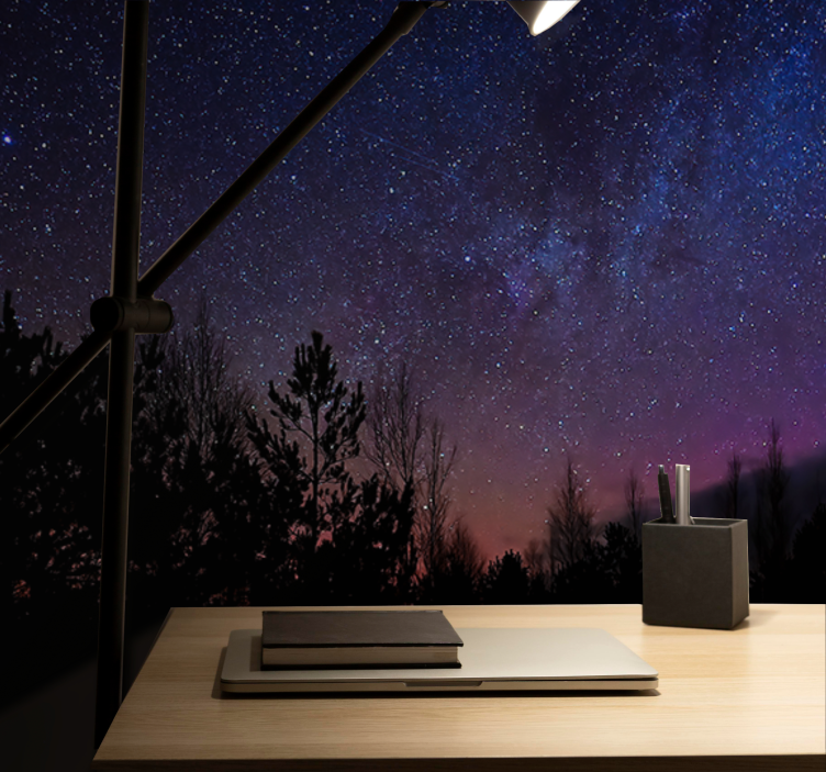 Fototapeta vesmír nebeský večerní motiv - TenStickers