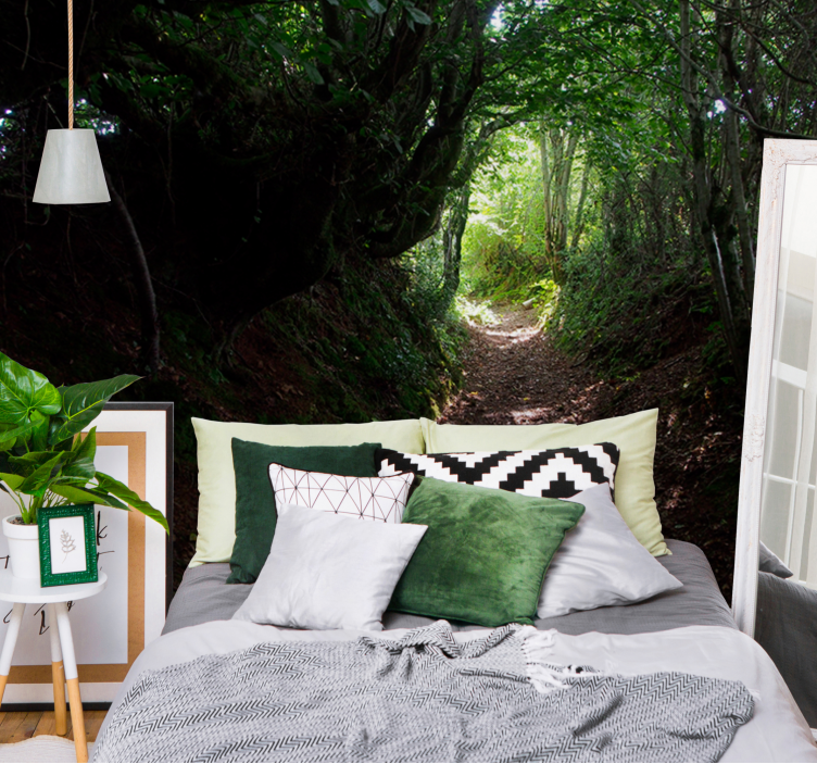 Lesní fototapeta lesní stezka - TenStickers