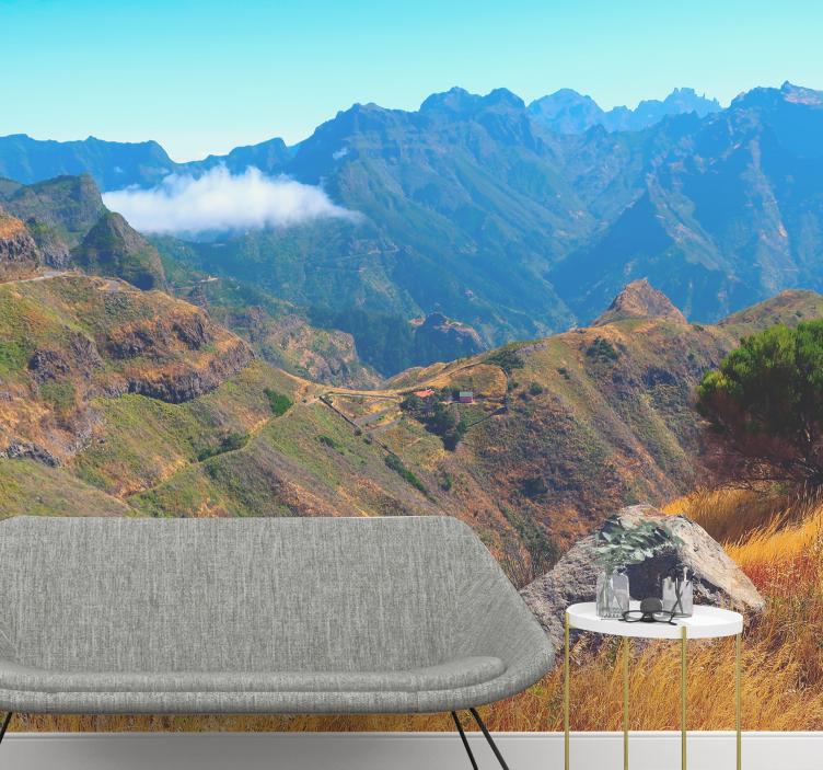 Majestátní pohled Horská fototapeta - TenStickers