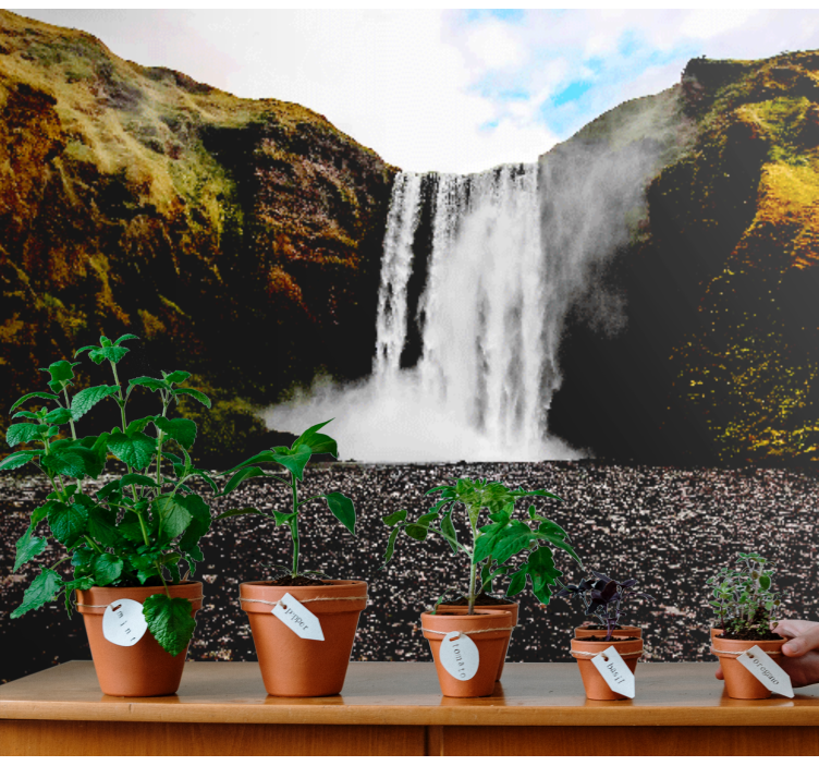 Majestátní vodopádová scenérie Vodopád fototapeta - TenStickers