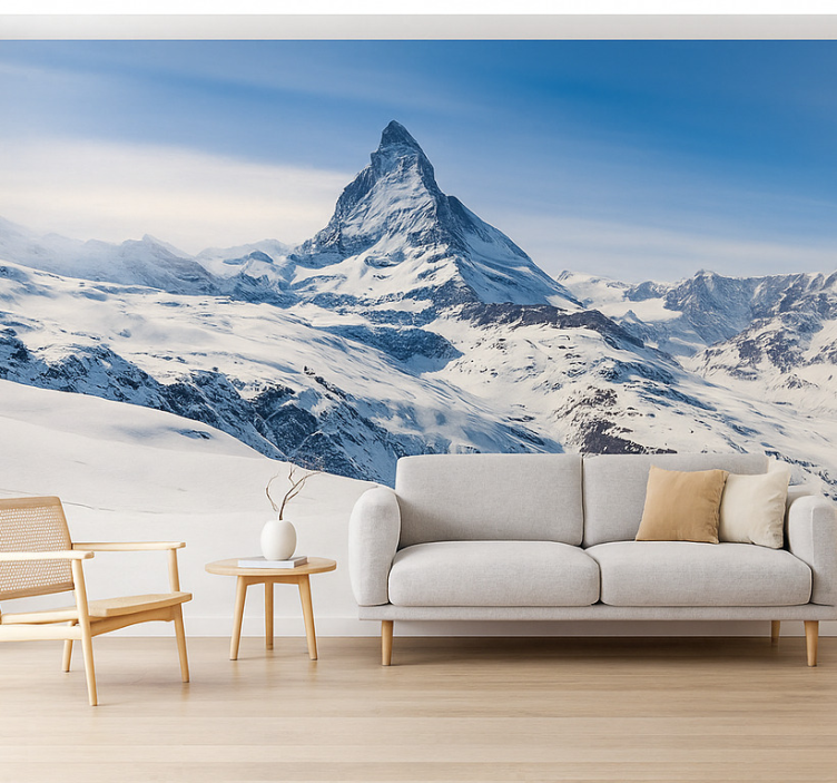 Matterhorn, Švýcarsko Horská fototapeta - TenStickers