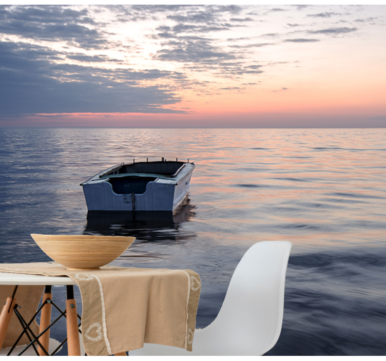 Moře fototapeta klidná vodní scenérie - TenStickers